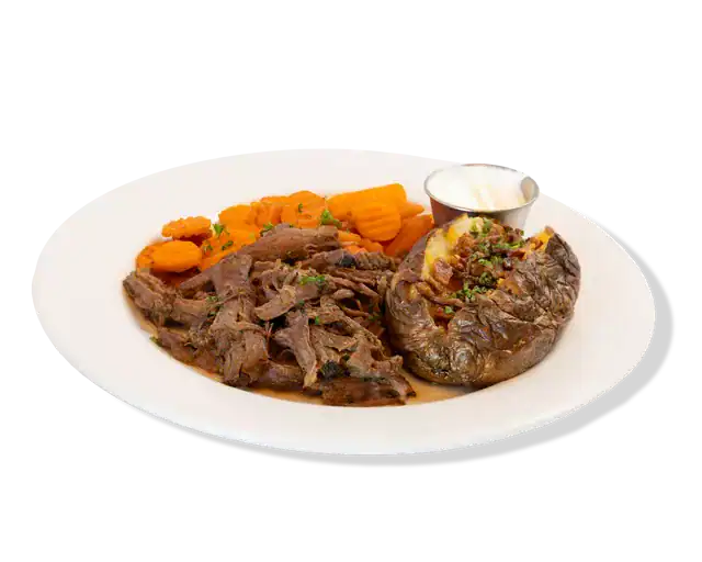 3D Pot Roast and Potato (transparent) Medium